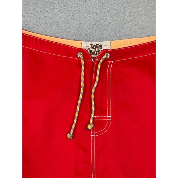Toes On The Nose Mens Size 38 Red Board Shorts - Picture 5 of 10